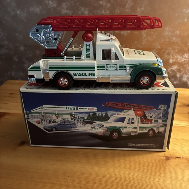 Vintage 1994 HESS Emergency Rescue Collectible Toy Truck - New IN BOX