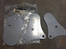 Stainless Steel Brackets For Rack Pinion For 55-57 Chevy Stainless Steel Brackets For Rack Pinion For 55-57 Chevy