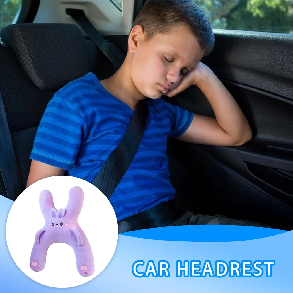 Travel Pillow Car Children Pillow Rear Sleeper Aid for Adults and Kids