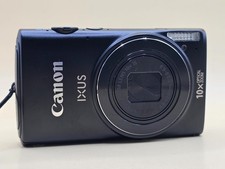 EXEl  Canon PowerShot ELPH 330 HS / IXUS 255 HS Black 12.1 MP -Tested w/Charger