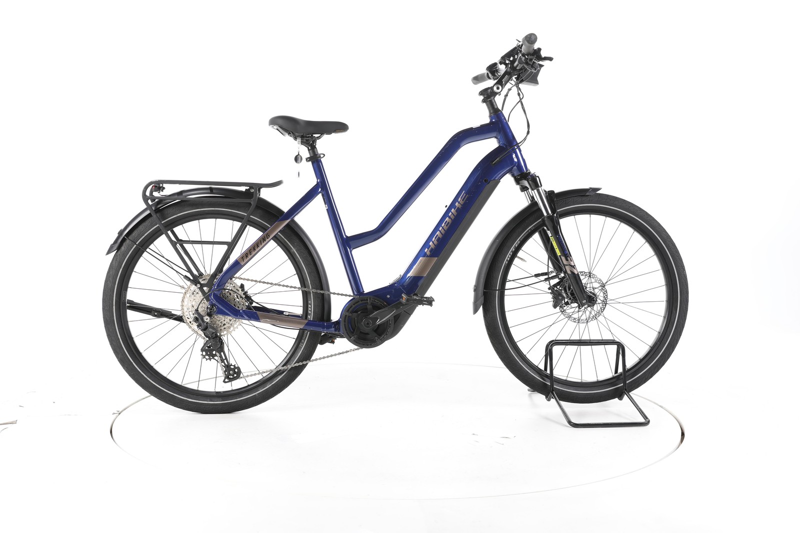Haibike Trekking 7 Vélo électrique de trekking Yamaha Batterie 630Wh 27,5" bleu