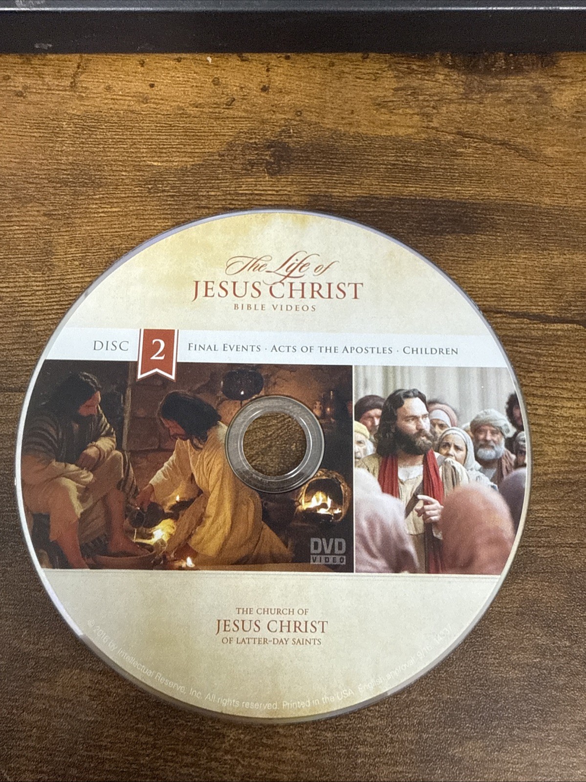 The Life Of Jesus Christ Bible Videos Disc 2 (DVD) DISC ONLY, NO TRACKING