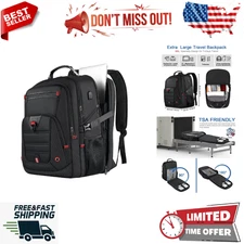 Travel Backpack Extra Large 52L Laptop Backpacks for Men Women Water Resistant