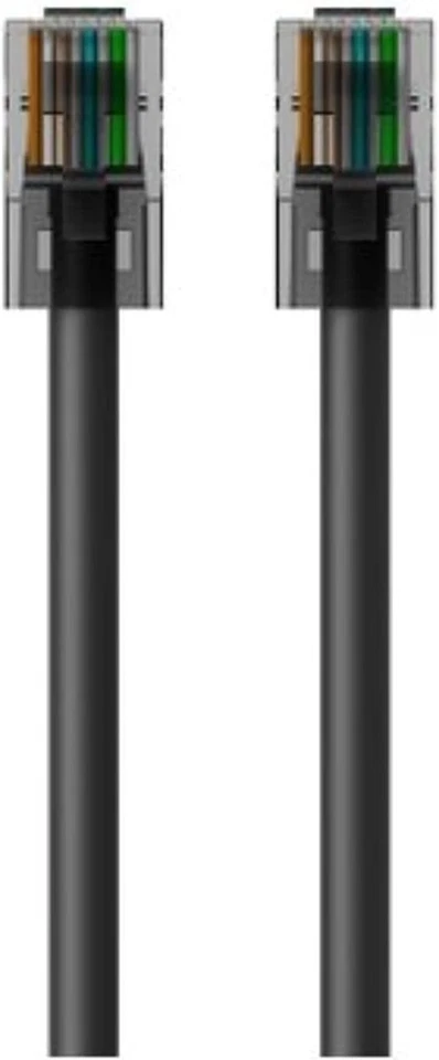Belkin A3L981BT02MBKHS 2 M Cat 6 Snagless RJ-45 (M) to RJ-45 (M) Patch Cable - Imagen 2 de 3
