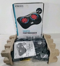Homedics Shiatsu Foot Massager spinning massagewith Heat FMS-100HC-2 Open Box