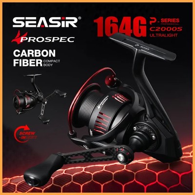 Seasir P-Series Prospec Kohlefaser-Spinnrolle 9 kg  