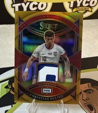 2024-25 Select Fifa - Select Swatches Christian Pulisic #SW-CP Gold Prizm 8/10