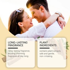 Men's Everyday Cologne Fresh Long Lasting Natural Fragrance Travel Size Bottle