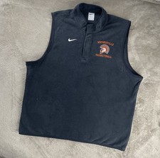 Nike Thermafit Gilet Body Warmer Vest Men’s Size Large Black Basketball USA 