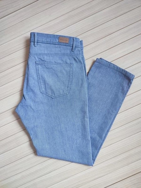 Men Massimo Dutti Jeans Grey Cotton 31 #N2TR