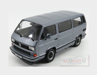 1:18 KK Scale Volkswagen Porsche B32 T3 Carrera Minibus 1984 Grey Met KKDC180221