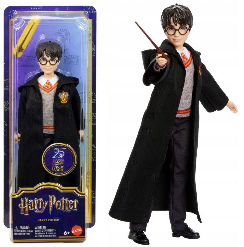 Muñeca Uniforme Harry Potter Hogwarts con Accesorios JGM18 Mattel Nueva