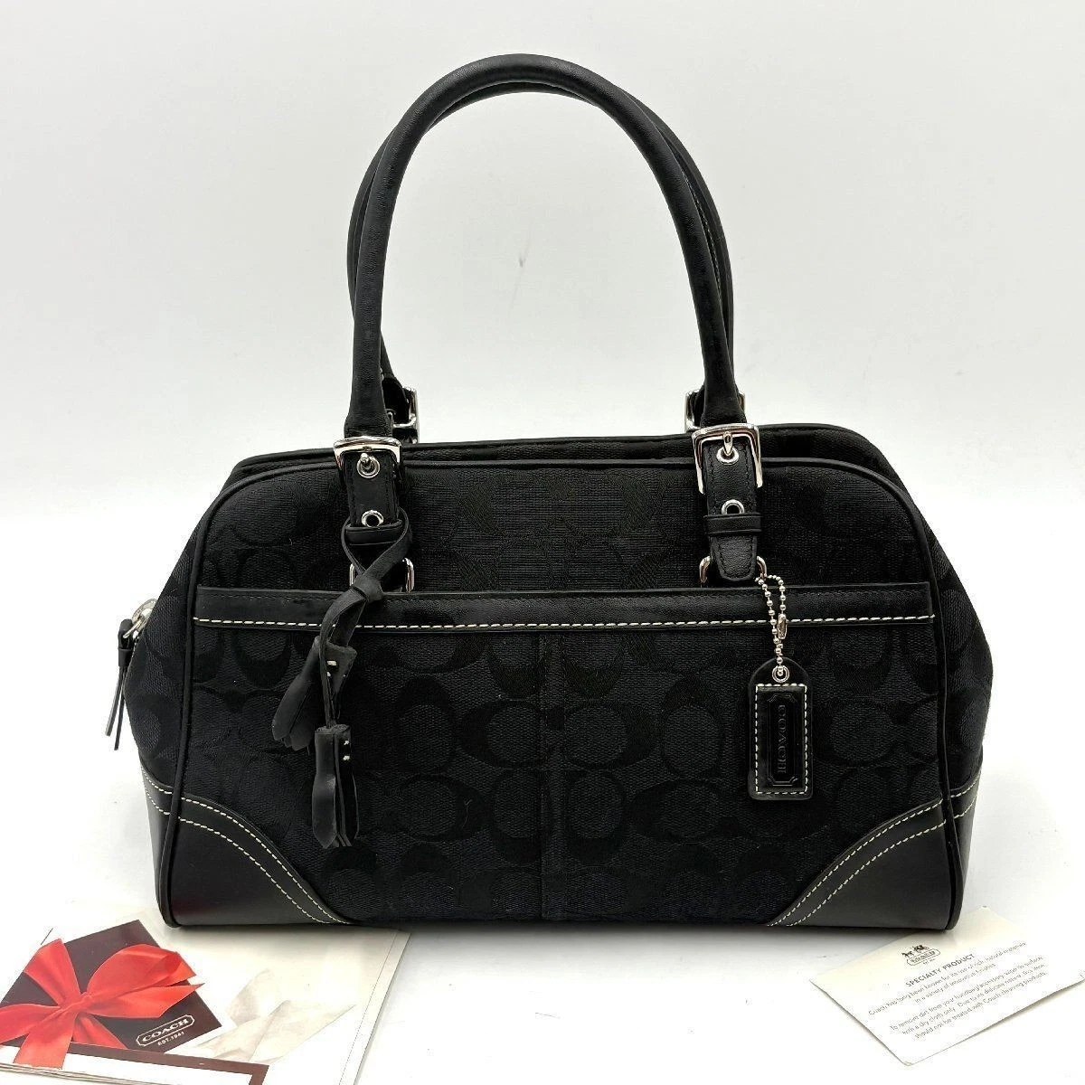 coach boston bag products for sale | eBay