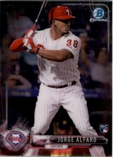 2017 Bowman Chrome Mini #60 Jorge Alfaro - BB