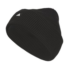 adidas Mens Premium Cuff Beanie Cuffed Knit Winter Hat One Size Black/Wh