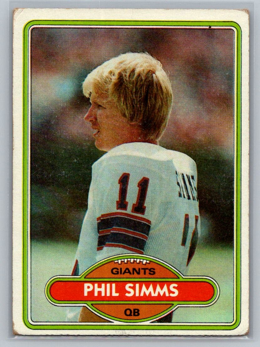 1980 Topps #225 Phil Simms