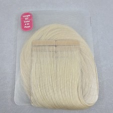 Hotheads Tape In Extensions LUSH Originals 22  20 Pieces Pearl 80 Blonde NEW