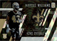 2017 Panini Unparalleled #284 Marcus Williams RC - FB