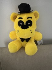 Jazwares FNAF Golden Freddy 8" Plush GameStop Exclusive Five Nights at Freddy'