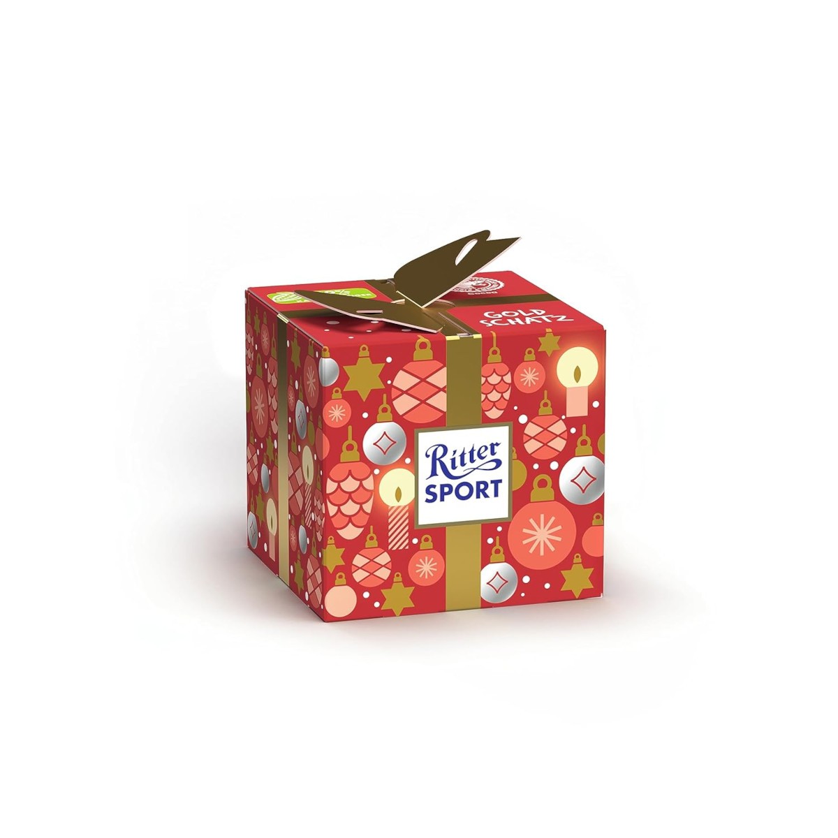 Ritter Sport Caja De Regalo Con Chocolate Con Leche Paquete 83g