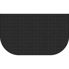 Mainstays Comfort Mate D Kitchen Mat; Black, 1.5' x 2.5'