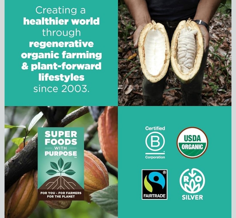 Navitas Organics — Organic Cacao Powder, Unsweetened, 8 Oz