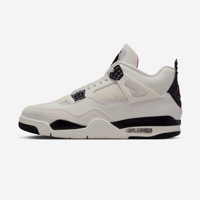 Nike Air Jordan 4 Retro Flight Club White Black Sneakers IM4002-100 Men's Sizes