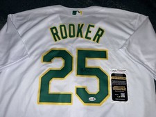 Brent Rooker Signed Athletics Jersey Superstar Slugger Las Vegas JSA Auth