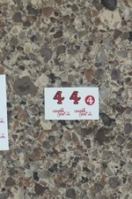 1/32 Strombecker slot car MIDGET DECAL SHEET- 4 LEADER CARD