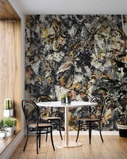 3D Jackson Pollock Oil Painting Wallpaper Wall Murals Removable Wallpaper 36