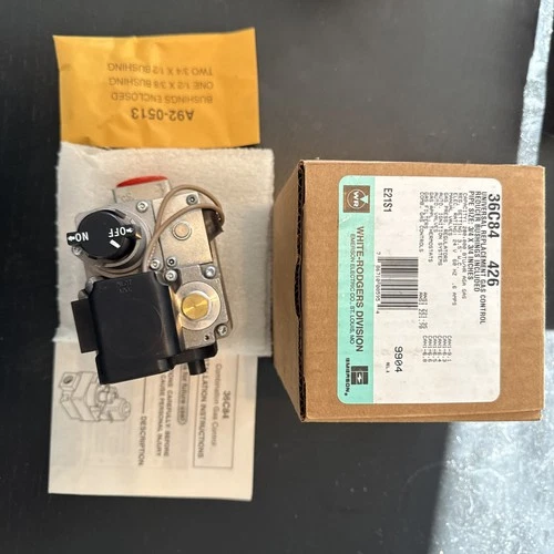 White Rodgers Emerson 36C84 426 Gas Manifold Control Valve 24V Genuine OEM New