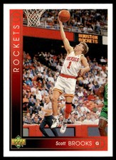 1993-94 Upper Deck Scott Brooks Houston Rockets #131