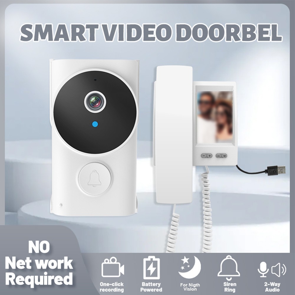 Smart Video Doorbell with HD Sound and Simple Setup-image