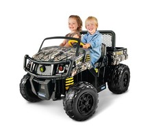 Ride On Toy 12V John Deere Gator XUV Camouflage Kids IGOD0083 3-8 Perego Volt