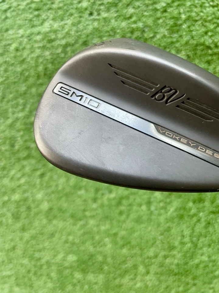 Titleist Vokey SM10 Mazza da golf uomo nera sabbia zeppa 56 12D zeppa flessibile mano destra - Immagine 2 di 4