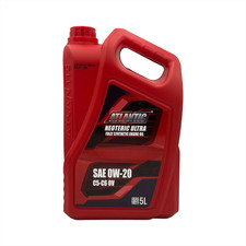 Atlantic 0W20 Fully Synthetic Engine Oil ACEA SN Plus C5/C6 LL 14FE+ 5L 7.40 per litre