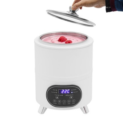 400W Yogurt Maker Machine w/Time&Temperature Control,8L Commercial Yogurt Maker