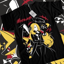 Anime T-shirt Otaku Kawaii Waifu Girl Anime Funny Black Unisex 2