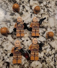 LEGO Star Wars Geonosis Clone Trooper & Airborne Trooper - Lot of 4