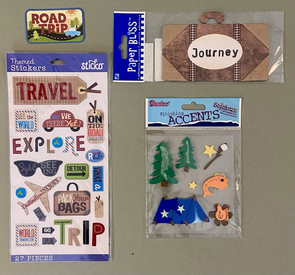 ¡Lote de pegatinas de viaje por carretera y camping! Sticko, Frances Meyer, Provo, etc. Foto 4 de 4