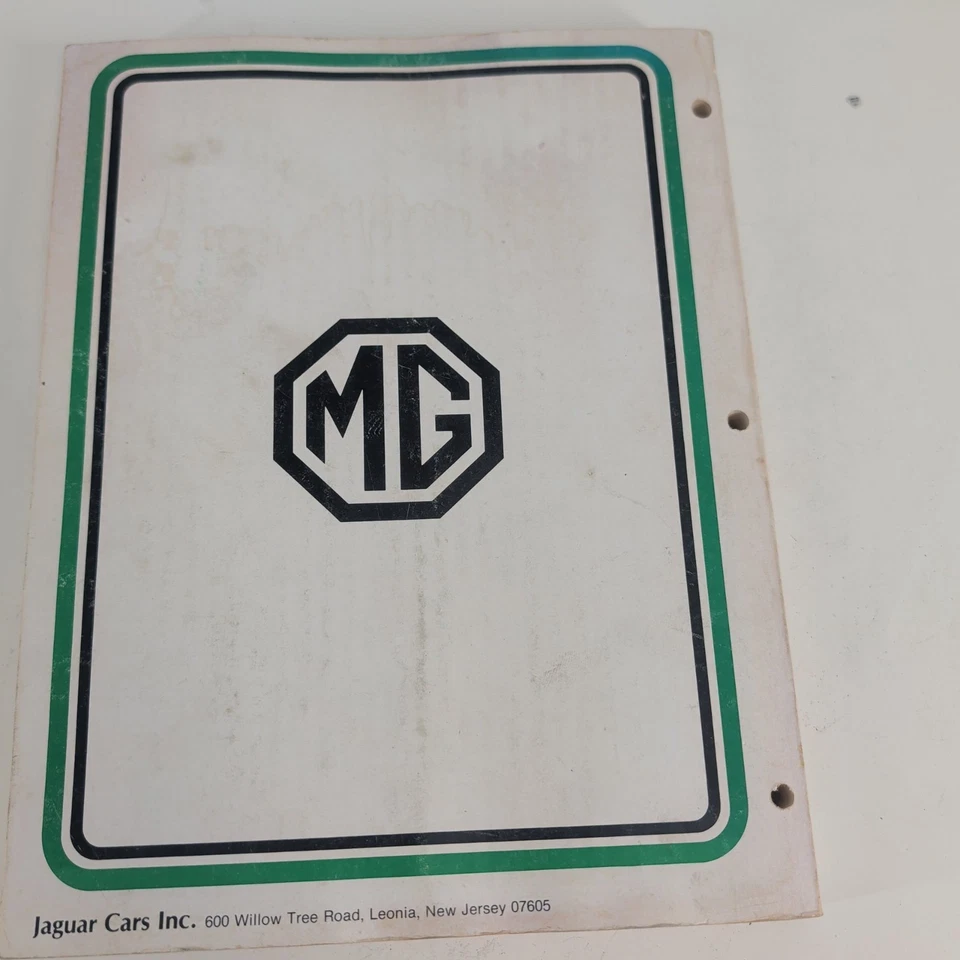 Libro guía de colisiones MG Austin 1970-80 segunda edición parte no. JAG 304083 Foto 4 de 4