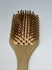 Bamboo Bristle Hair Brushes Natural Wooden Paddle Brush Oval Spa Scalp Massage