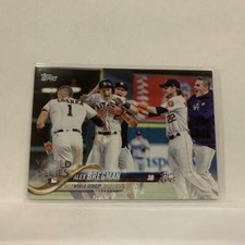 #39 Alex Bregman Houston Astros World series Highlights Series 1 2018 Topps Base