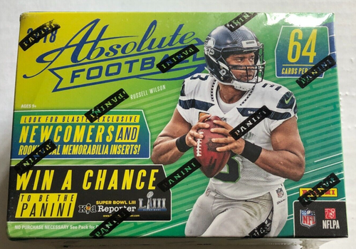 2018 Panini Absolute Football Blaster Box - Picture 3 of 3