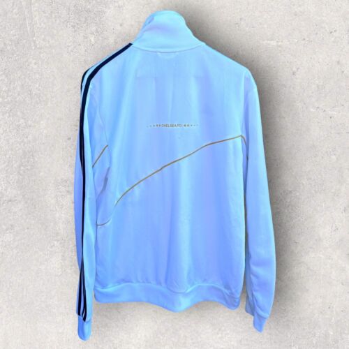 CHELSEA FC ADIDAS WHITE 2010 JACKET Size Larhe - Picture 3 of 3