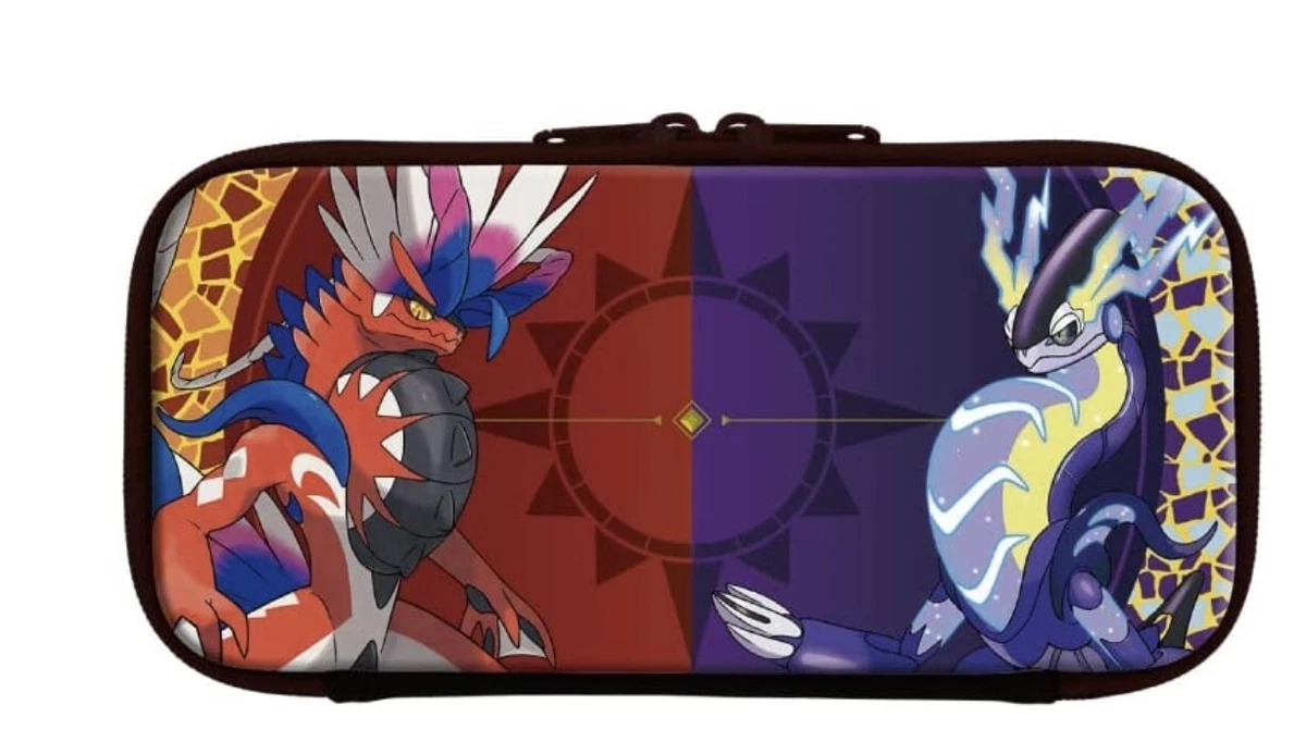 Pokemon switch 2025 carrying case