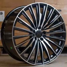 20"black pol cls alloy wheels for mercedes ml gl gle gla glb glc + tyres