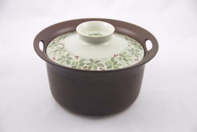MidCentury Vintage FF Norway Figgjo Flint Vulcanus Flameware Brazil Casserole #1