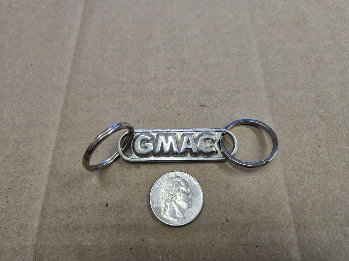GMAC Financial Services Chevy GMC GM Vintage Keychain Key GMAC Financial Services Chevy GMC GM Vintage Keychain Key