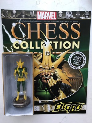 MARVEL CHESS COLLECTION AUSGABE 13 ELECTRO EAGLEMOSS FIGUR + MAGAZIN